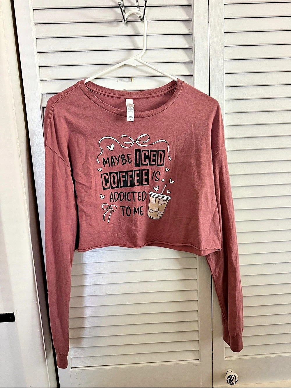 Cropped Long sleeve shirt